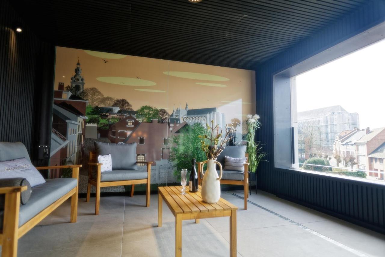 Aparthotel Les Terrasses De Sainte Waudru à Mons Extérieur photo